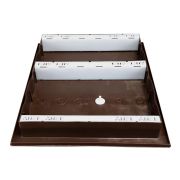 Nourrisseur Dadant 10 ou Langstroth en plastique, à double compartiment