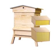 Ruche Dadant 10 Montagne NATURAPI en pin maritime avec cadres cirés