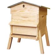 Ruche Dadant 10 Chalet NATURAPI en pin maritime