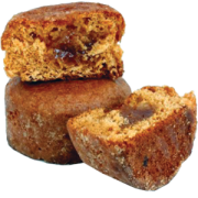 Nonnettes au miel fourrées myrtille, LE SACHET DE 6 NONNETTES