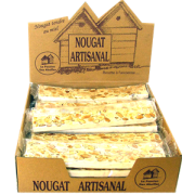 Nougat blanc artisanal, LA BARRE (80g)