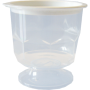 Pot ration "coupe" 30g avec couvercle, l'unité