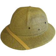 Chapeau rigide en corde tréssée ajustable