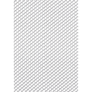 Grillage étiré GALVA pour fond de ruche, LE MORCEAU 1m x 0,5m