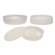 Nourrisseur rond anglais BLANC, 2,2 Kg