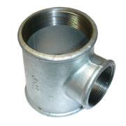 Raccord Té réduit galvanisé