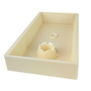 Nourrisseur Dadant 6 plastique 3,5L avec cabochon et cheminée amovible