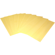 Cire gaufrée format corps DADANT alvéoles mâles, le KG