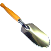 Pelle à miel inox avec manche bois