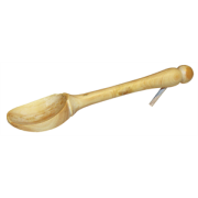 Cuillère à miel/confiture avec tenon, en buis 13cm (fabrication artisanale)