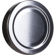 Capsule TO66 mm, "Argent" pour pot jupe haute, LE CARTON DE 800