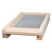 Plancher Dadant 6 BEENATURE en épicéa, à ventilation totale INOX