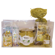 Confiturier plastique transparent 3 compartiments, l'unité