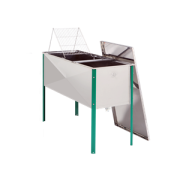 Bac à désoperculer inox SAF 2m