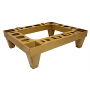 Palette pour 1 ruche ou 1 fut plastique NICOT 441*530mm