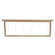 Cadre de hausse Dadant NATURAPI filé inox oblique