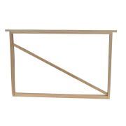 Cadre de corps Dadant droit à jambage 