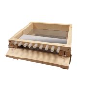 Plancher de ruche Warré NATURAPI avec trappe à pollen