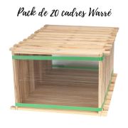 PACK de 20 cadres Warré filés