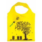 Sac réutilisable en polyesther jaune