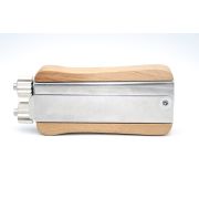 Roulette zig zag NATURAPRO inox et bois