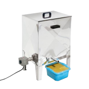 Chaudière à cire électrique, en inox, rectangulaire, pour 15 cadres 