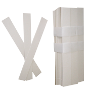 Planchette blanche en carton, le paquet de 100