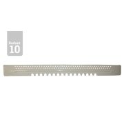 Entrée plastique réversible NICOT Blanche standard 8,5