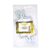 Poignées St Etienne galvanisées, la paire