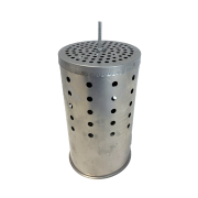 Chambre à combustion pour enfumoir 100mm