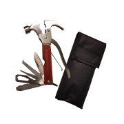 Outil 14 fonctions avec marteau, en étui