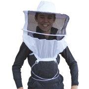 Voile rond avec chapeau souple T. enfant