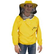 Vareuse jaune avec chapeau rond amovible - BEENATURE