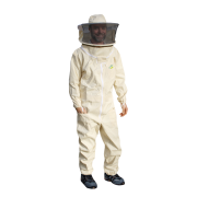 Combinaison NATURECO Ecru voile rond double arceau