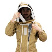 Combinaison LEGA marron double-zip voile anglais Taille S