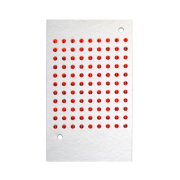 Carte de marquage 99 numéros, couleur ROUGE, la carte