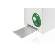 Plaque de fermeture (glissière) en tôle galvanisée pour ruchette Dadant 6 haute densité double entrée 460112