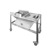 Chariot Décolleur de cadre en inox LEGA