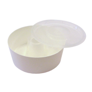 Nourrisseur anglais rond BLANC, 3kg