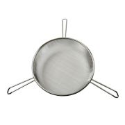 Passoire ronde en inox à trépied