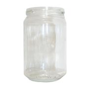 Pot en verre 318ml T063, LE PACK DE 12