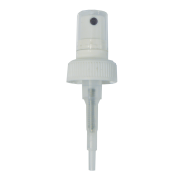 Bouchon spray avec capot cristal pour flacon verre ambré TO18mm, Le sac de 100