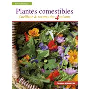Livre "Plantes comestibles d'Auvergne, cueillette et recettes des 4 saisons", Ed.Debaisieux