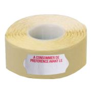 Étiquettes "À consommer de préférence avant le...", LE ROULEAU DE 1500