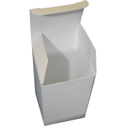 Boite blanche en carton pour la Gelée Royale, l'unité 