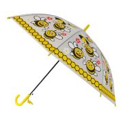 Parapluie enfant abeilles et fleurs