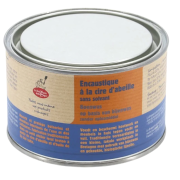 Encaustique naturelle à la cire d'abeille, le pot de 240g