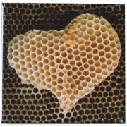 Magnet "cœur de cire" 