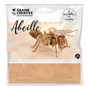 Puzzle 3D Abeille, en carton