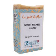 Savon solide artisanal à la lavande (miel, lavande), le savon de 100g